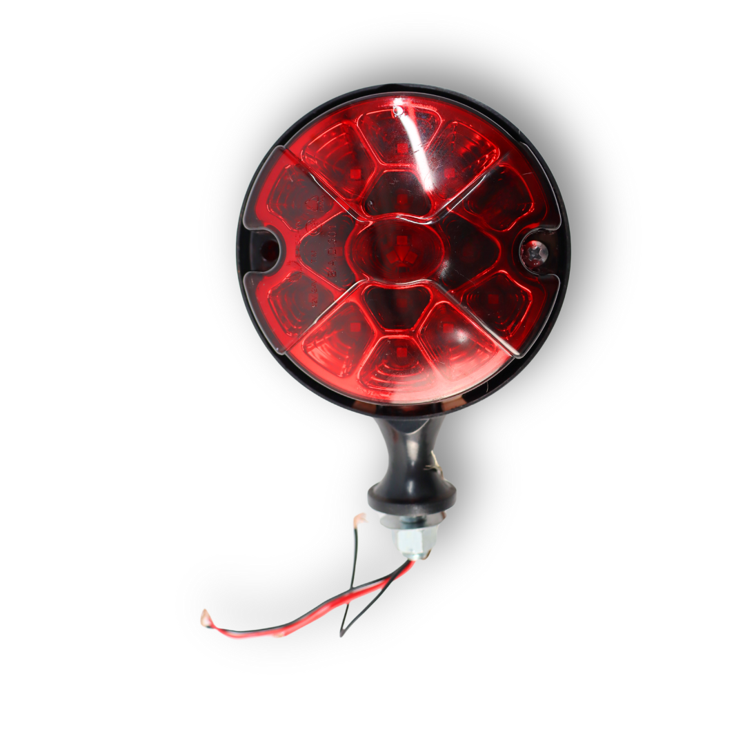 Фонарик габаритный LED 12\24 В двухцветный на зеркало