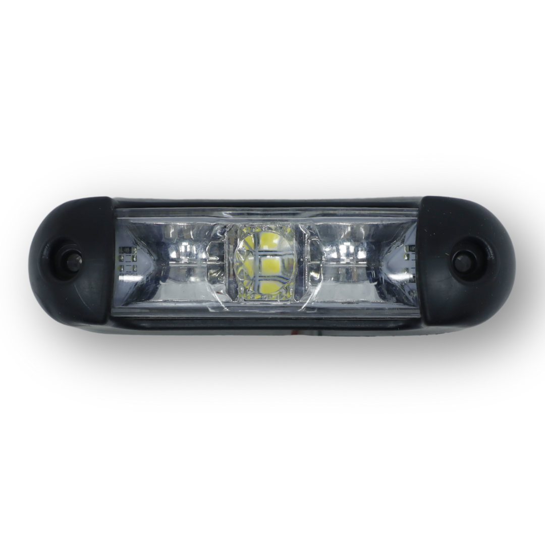 Ліхтар габаритний діодний; двоколірний (червоний, білий); 24 V (BAD) Ліхтар габаритний діодний; двоколірний (червоний, білий); 24 V (BAD)