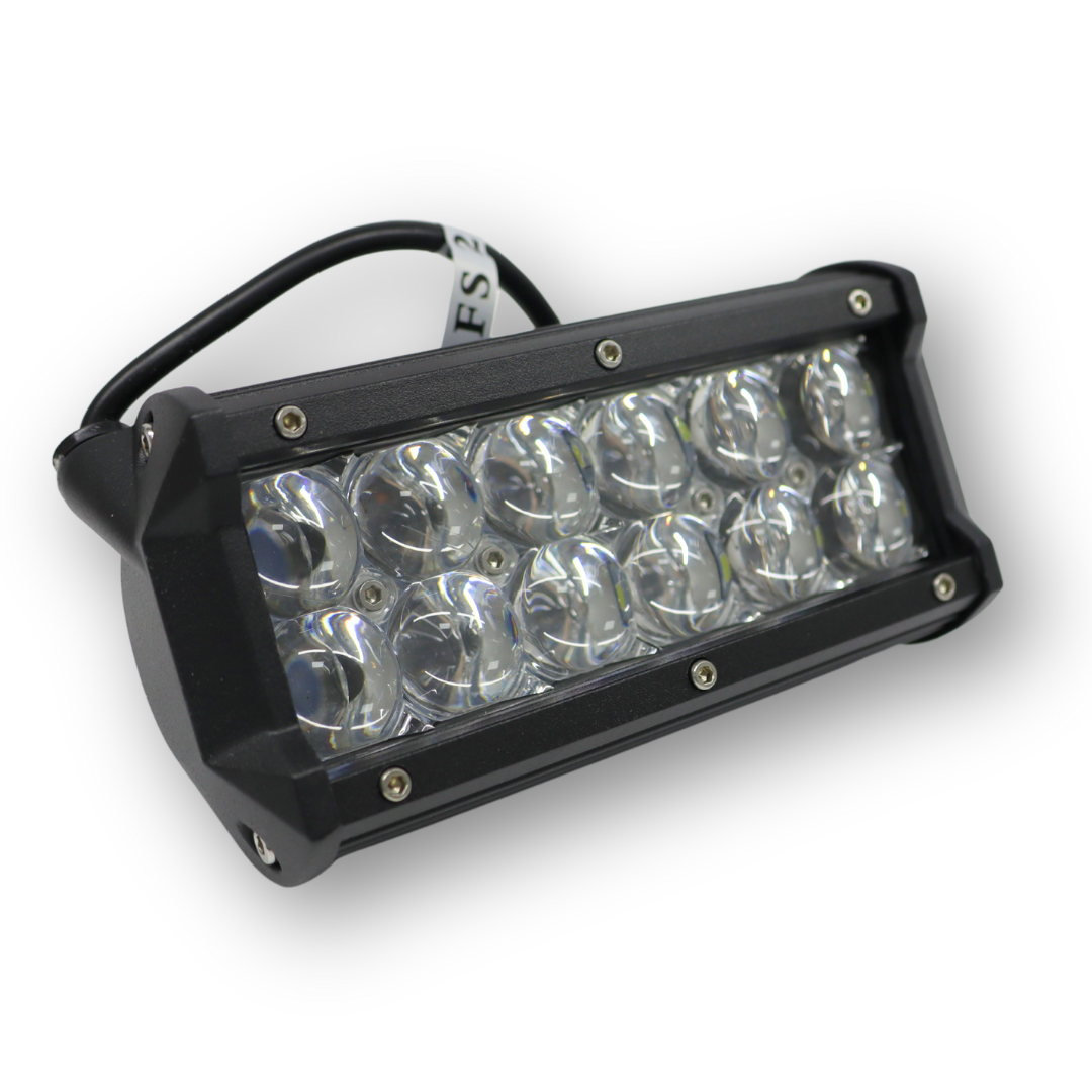 Фара универсальная диодная LED  (12 диодов 42W)  150*80