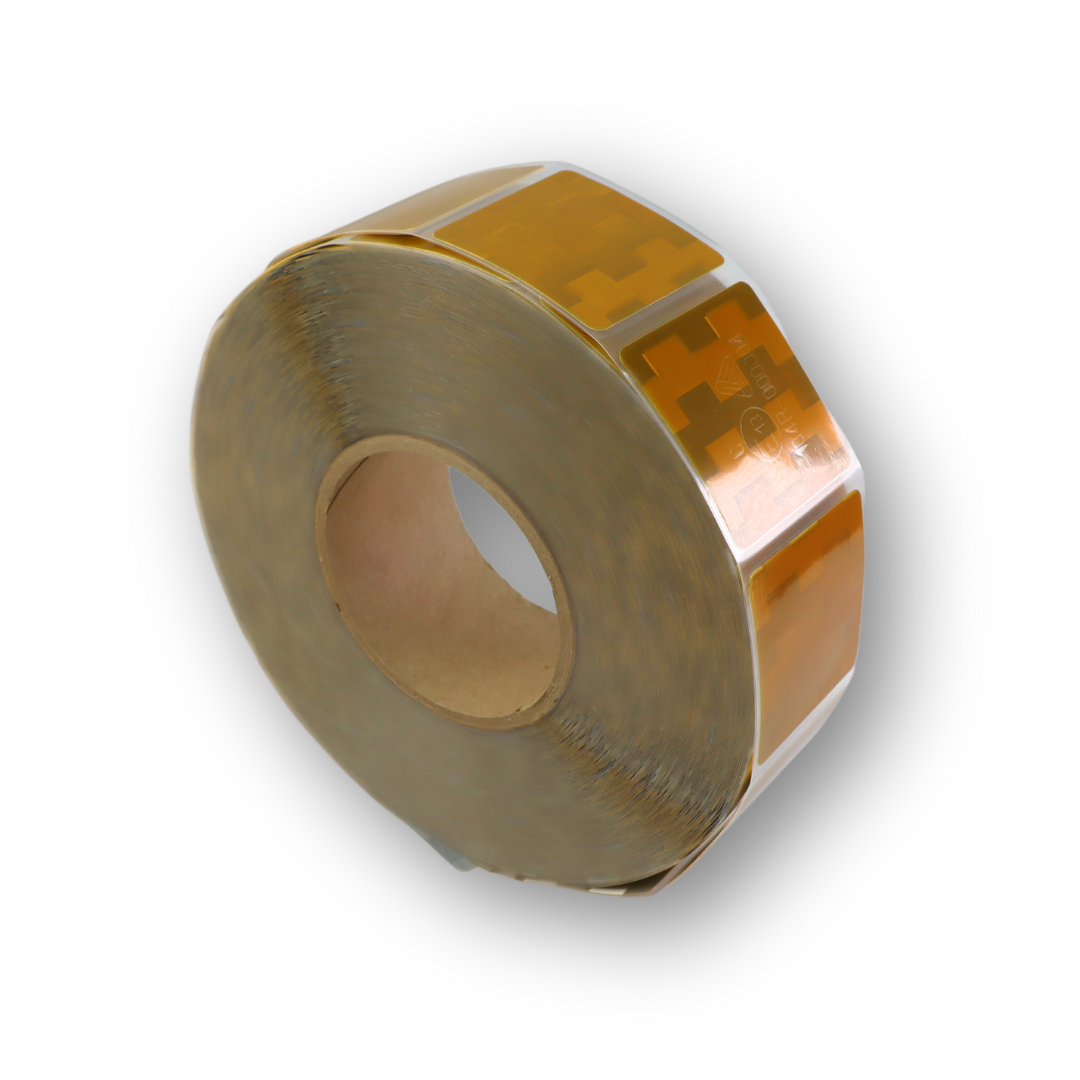 Стрічка світловідбивна для тенту, AVERY, жовта Стрічка світловідбивна для тенту, AVERY, жовта