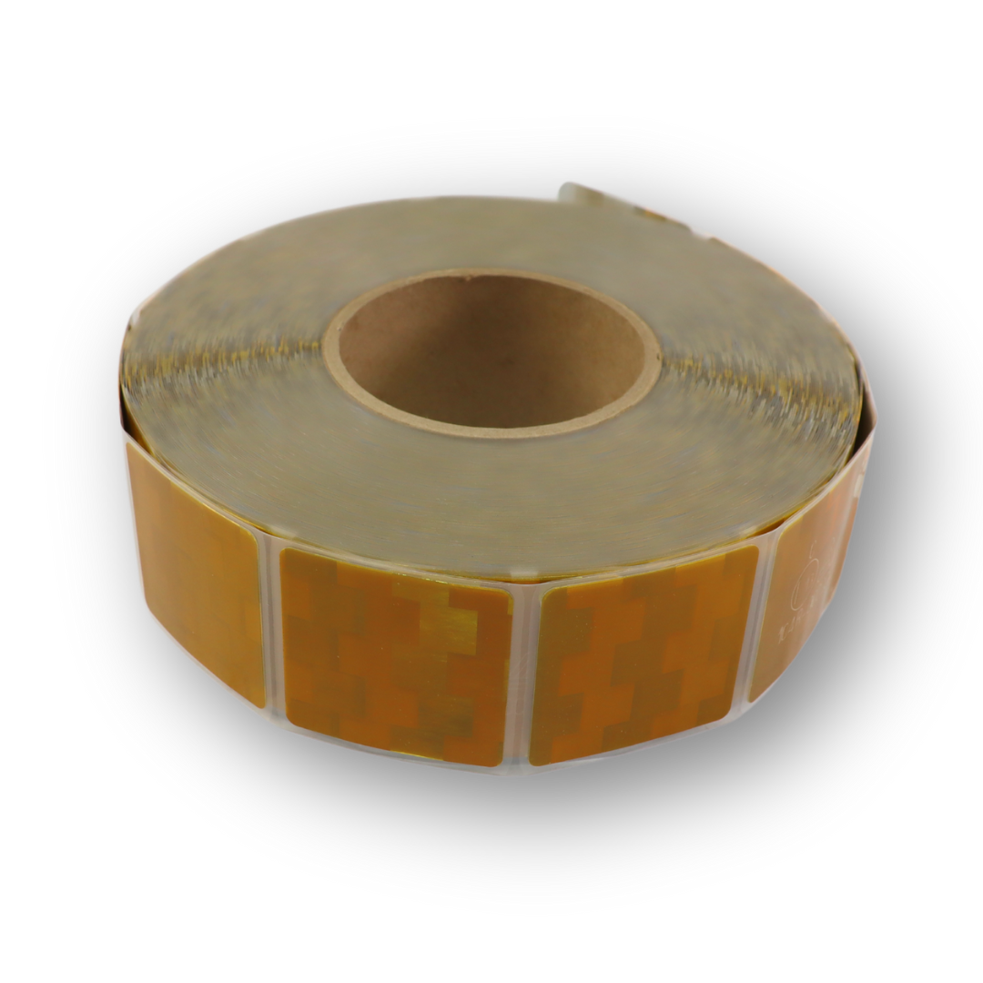 Стрічка світловідбивна для тенту, AVERY, жовта Стрічка світловідбивна для тенту, AVERY, жовта