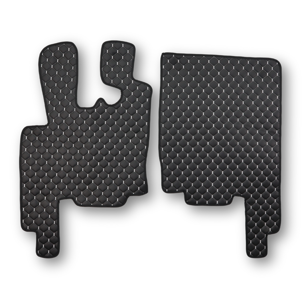 Коврик Экокожа DAF XF95 1997-2005; АКПП, черный, Коврик Экокожа DAF XF95 1997-2005; АКПП, черный,