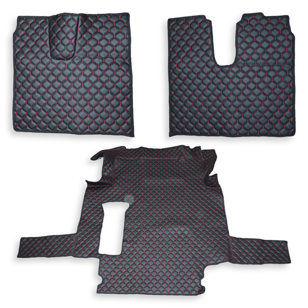 Коврик Экокожа MAN TGX 2008-2017; 1ящ., АКПП,МКПП. черный, АСП Коврик Экокожа MAN TGX 2008-2017; 1ящ., АКПП,МКПП. черный, АСП