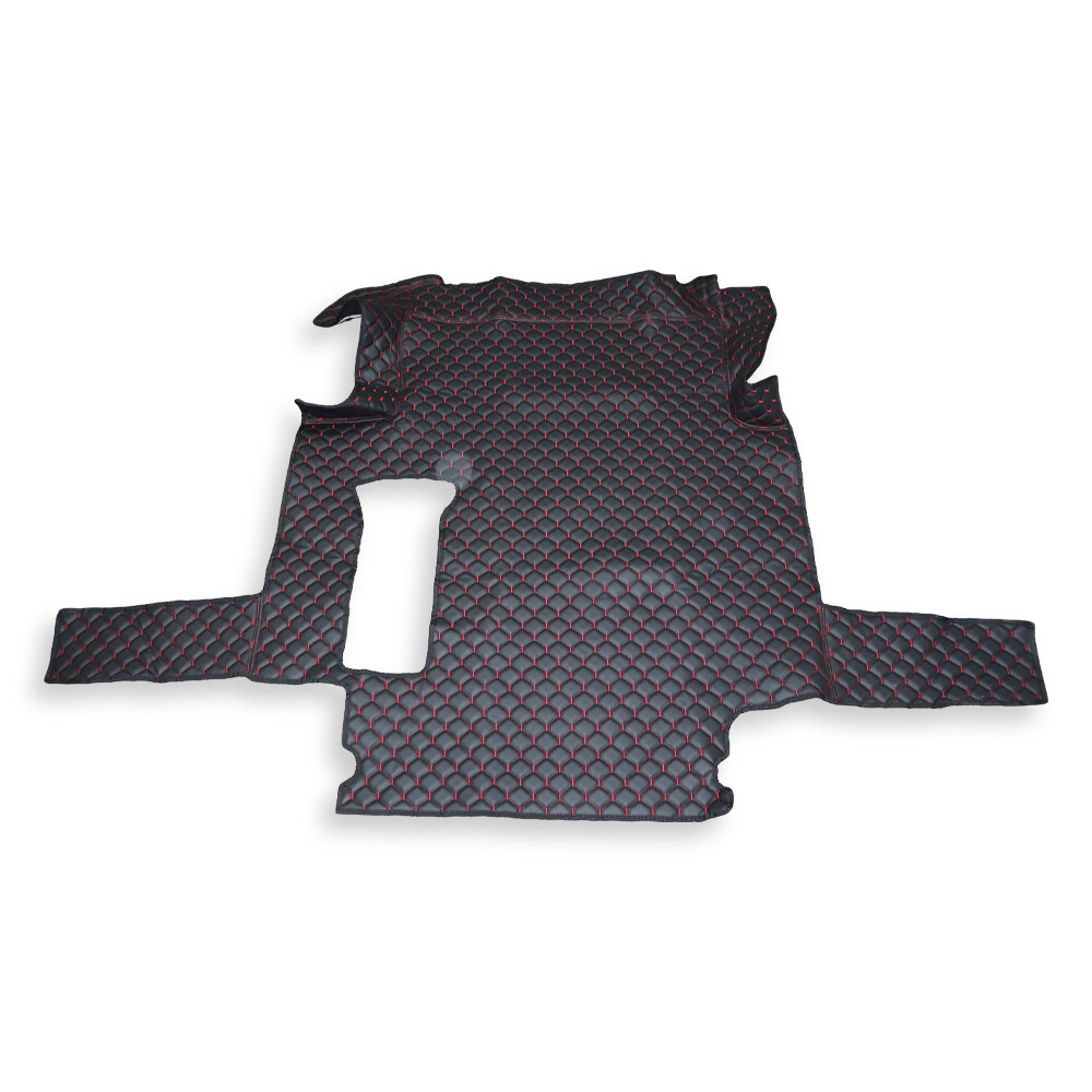 Коврик Экокожа MAN TGX 2008-2017; 1ящ., АКПП,МКПП. черный, АСП Коврик Экокожа MAN TGX 2008-2017; 1ящ., АКПП,МКПП. черный, АСП