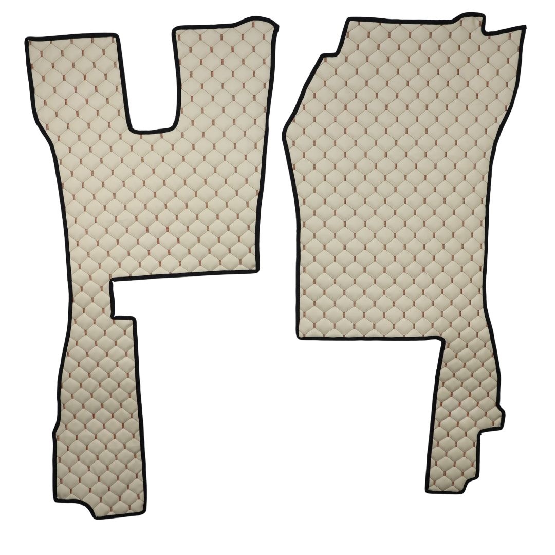 Коврик Экокожа SCANIA R 2014-2016; рестайлинг 2017; АКПП, бежевый, Коврик Экокожа SCANIA R 2014-2016; рестайлинг 2017; АКПП, бежевый,