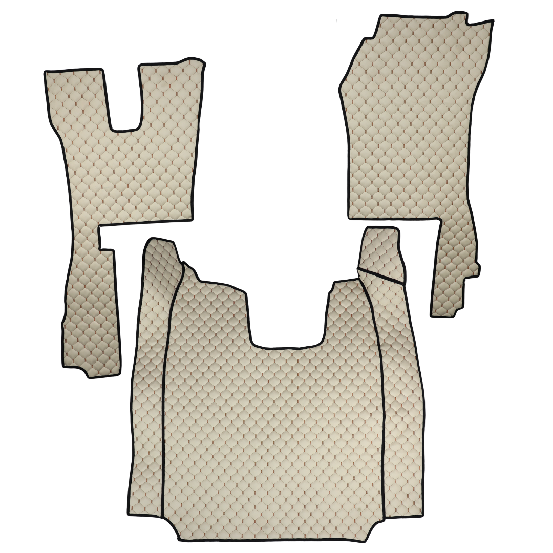 Коврик Экокожа SCANIA R 2014-2016; рестайлинг 2017; АКПП, бежевый, Коврик Экокожа SCANIA R 2014-2016; рестайлинг 2017; АКПП, бежевый,