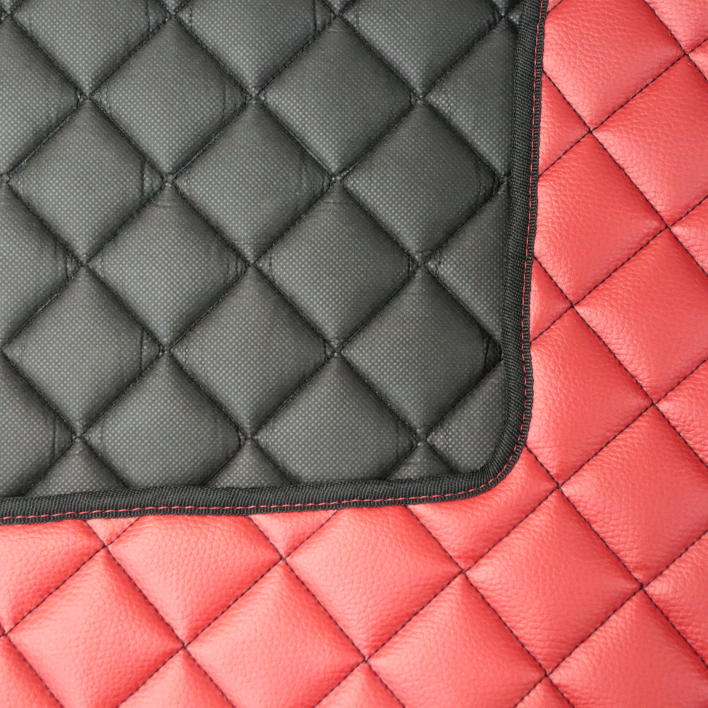 Килимок Екошкіра VOLVO FH з 2014 року; АКПП, червоний, Килимок Екошкіра VOLVO FH з 2014 року; АКПП, червоний,