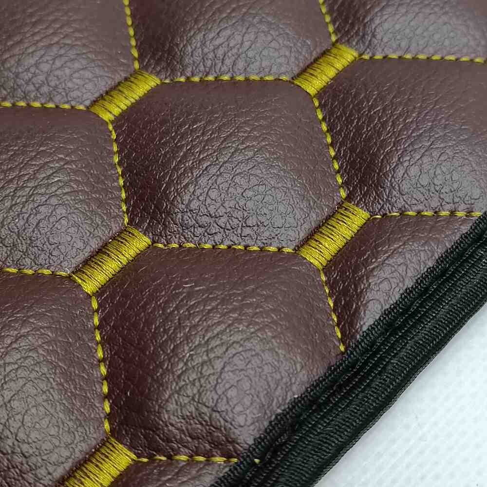 Килимок Екошкіра VOLVO FH 2003-2013; АКПП, коричневий, Килимок Екошкіра VOLVO FH 2003-2013; АКПП, коричневий,