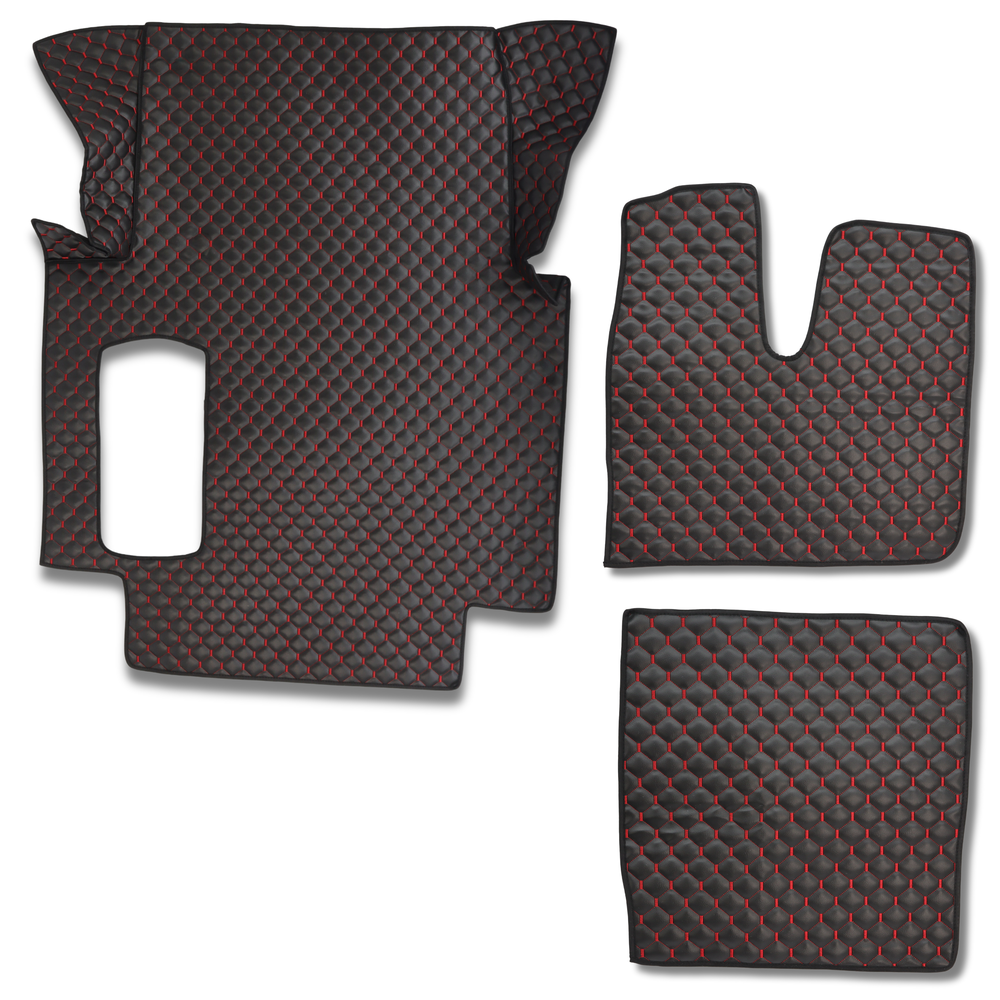 Коврик Экокожа MAN TGX 2008 -2017; 1 ящ.,АКПП,МКПП, черный, Коврик Экокожа MAN TGX 2008 -2017; 1 ящ.,АКПП,МКПП, черный,