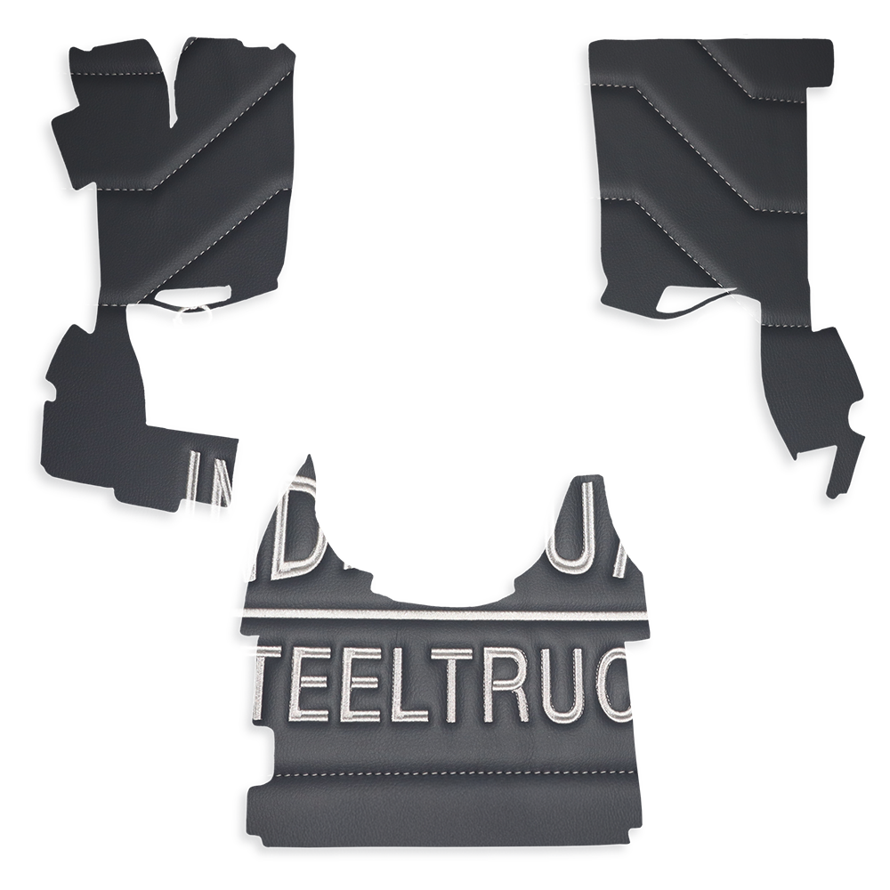 Килимок 3D Екошкіра DAF XF106 c 2013; АКПП, сірий