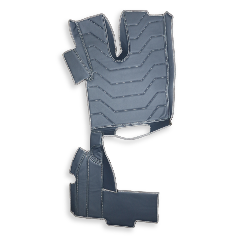 Килимок 3D Екошкіра DAF XF106 c 2013; АКПП, сірий