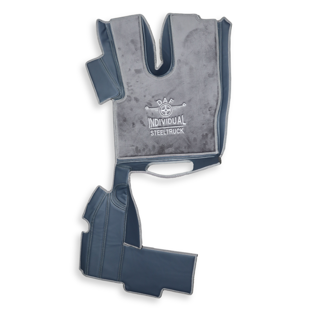 Килимок 3D Екошкіра DAF XF106 c 2013; АКПП, сірий