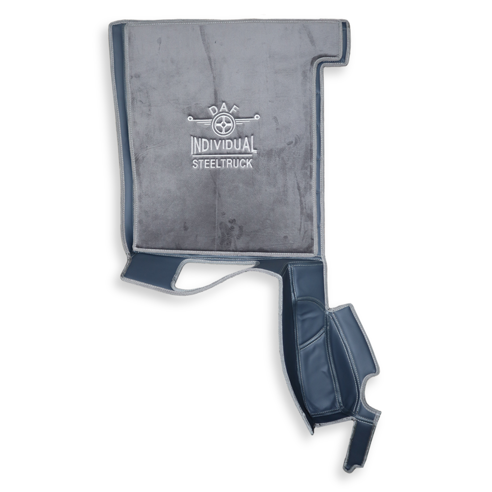 Килимок 3D Екошкіра DAF XF106 c 2013; АКПП, сірий