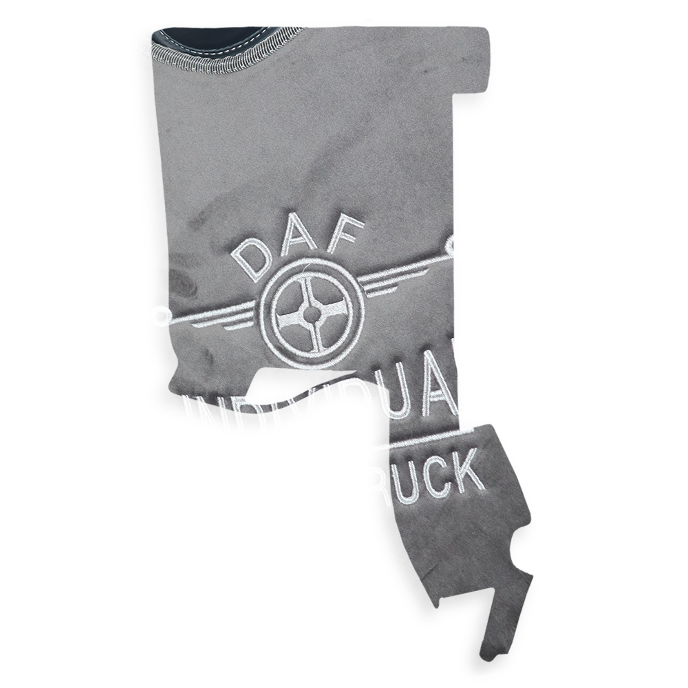 Килимок 3D Екошкіра DAF XF106 c 2013; АКПП, сірий