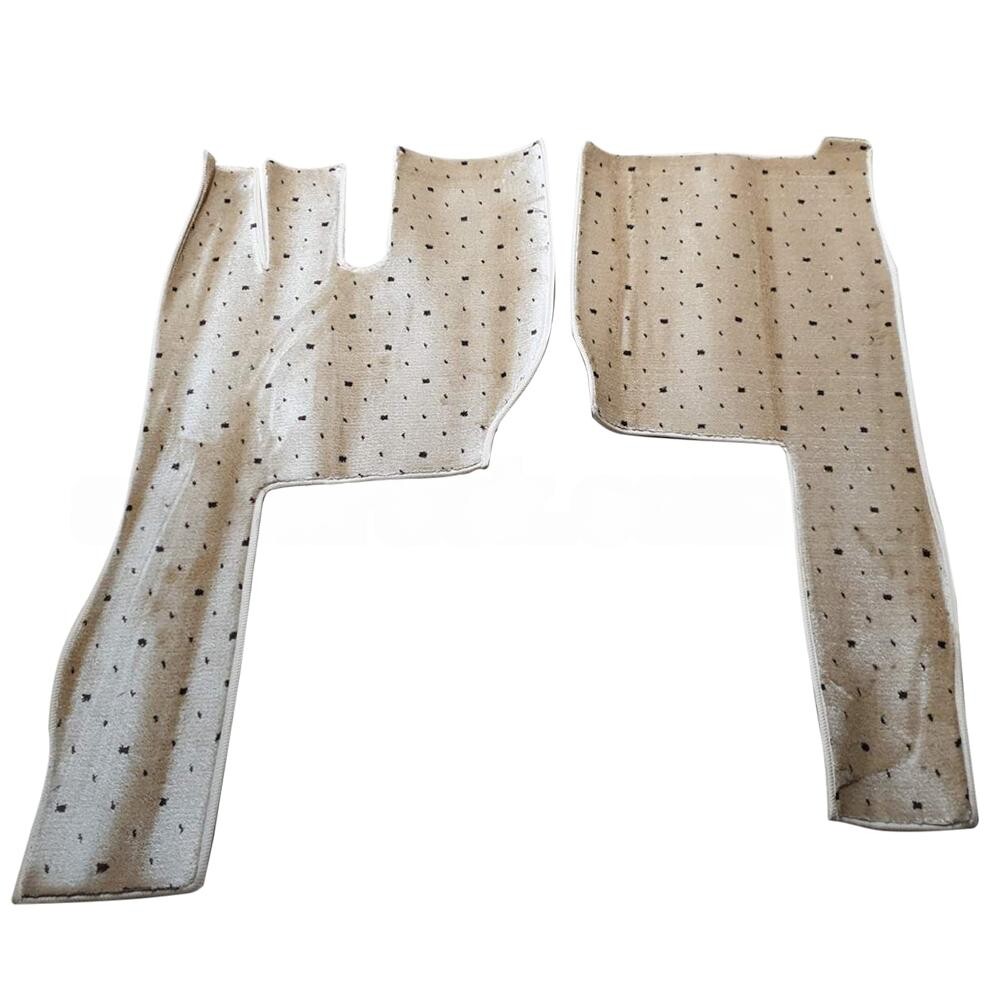 Килимок салону м'який VOLVO FH 2010-2014 автомат (водій+пасажир+середина) \беж.\