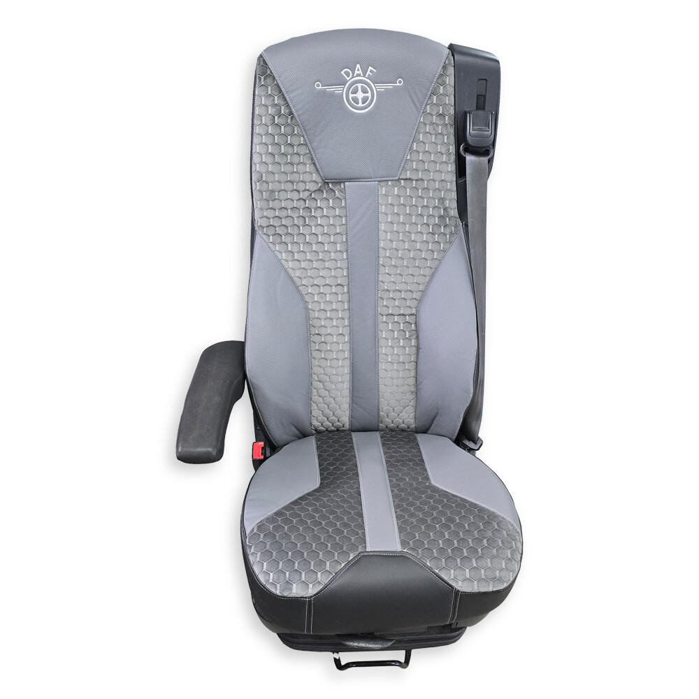 Чохол на сидіння Enterprise DAF XF105 106 XG CF85 LF (2013-2024)   сірий
