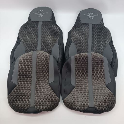 Чохол на сидіння Enterprise DAF XF95 105 CF85 75 65 LF (2002-2012) сірий Чохол на сидіння Enterprise DAF XF95 105 CF85 75 65 LF (2002-2012) сірий