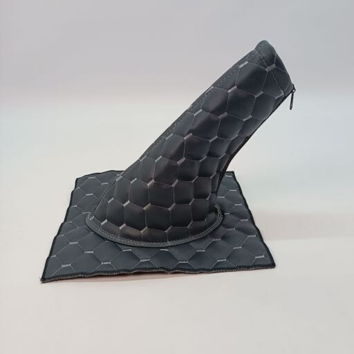 Чохол КПП екошкіра MAN, Renault сірий Чохол КПП екошкіра MAN, Renault сірий