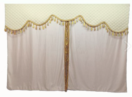 Шторка Екошкіра "Maracand" спальника бежева Шторка Екошкіра "Maracand" спальника бежева