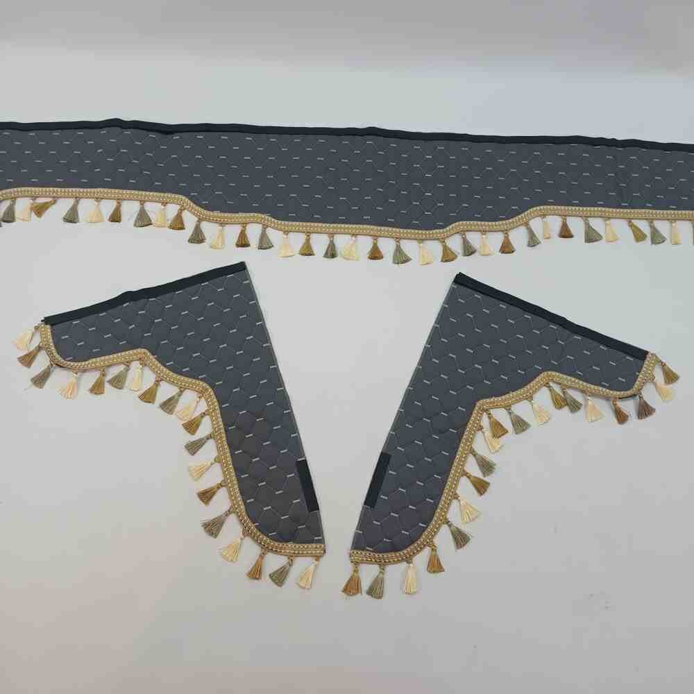 Шторка Экокожа "Memphis" лоб+ косынки без надписи Шторка Экокожа "Memphis" лоб+ косынки без надписи