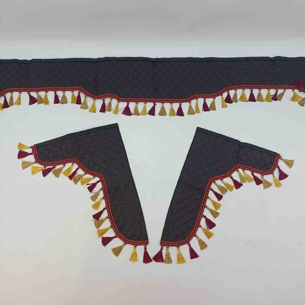 Шторка Экокожа "Memphis" лоб+ косынки без надписи Шторка Экокожа "Memphis" лоб+ косынки без надписи