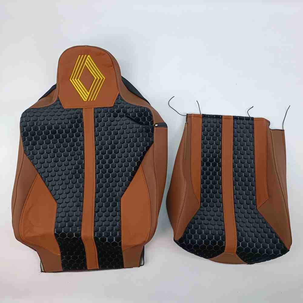 Чохол на сидіння Enterprise Renault Range T/T-Series (2014-...) коричневий Чохол на сидіння Enterprise Renault Range T/T-Series (2014-...) коричневий