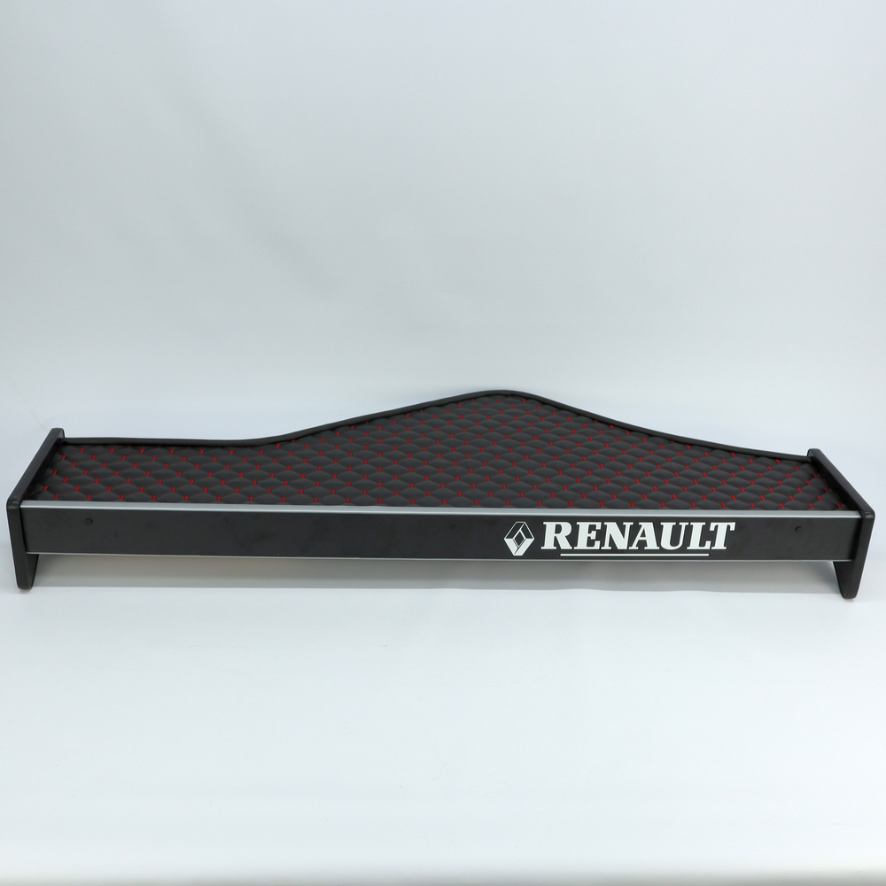 Полка кабины длинная RENAULT Premium (2006-2013) черная\ST- Экокожа стёжка\