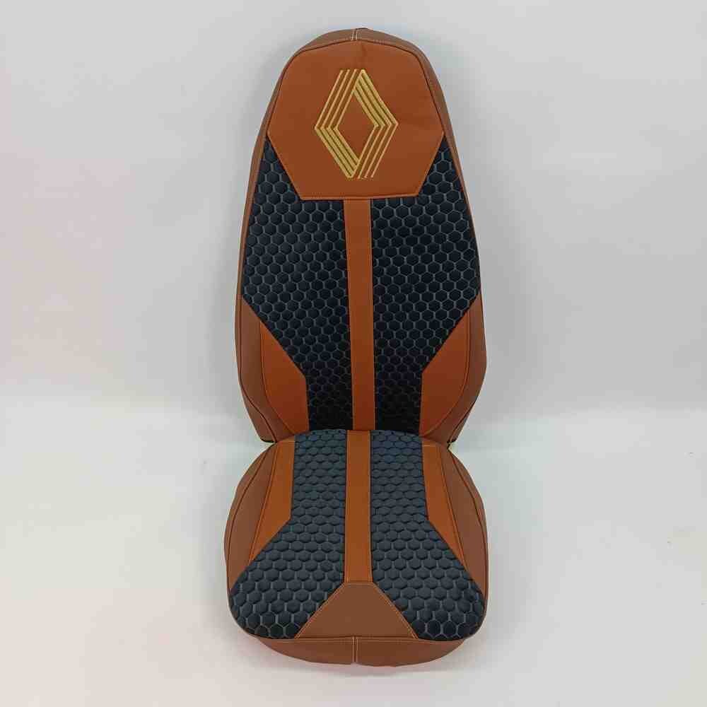 Чехол на сиденья Enterprise Renault Magnum (2001- 2013) водитель, пассажир поворотное сидение, коричневый Чехол на сиденья Enterprise Renault Magnum (2001- 2013) водитель, пассажир поворотное сидение, коричневый