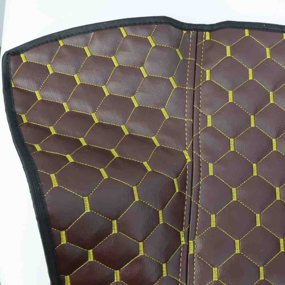 Коврик Экокожа MAN TGX 2008-2017; 1ящ., АКПП,МКПП.коричневый АСП