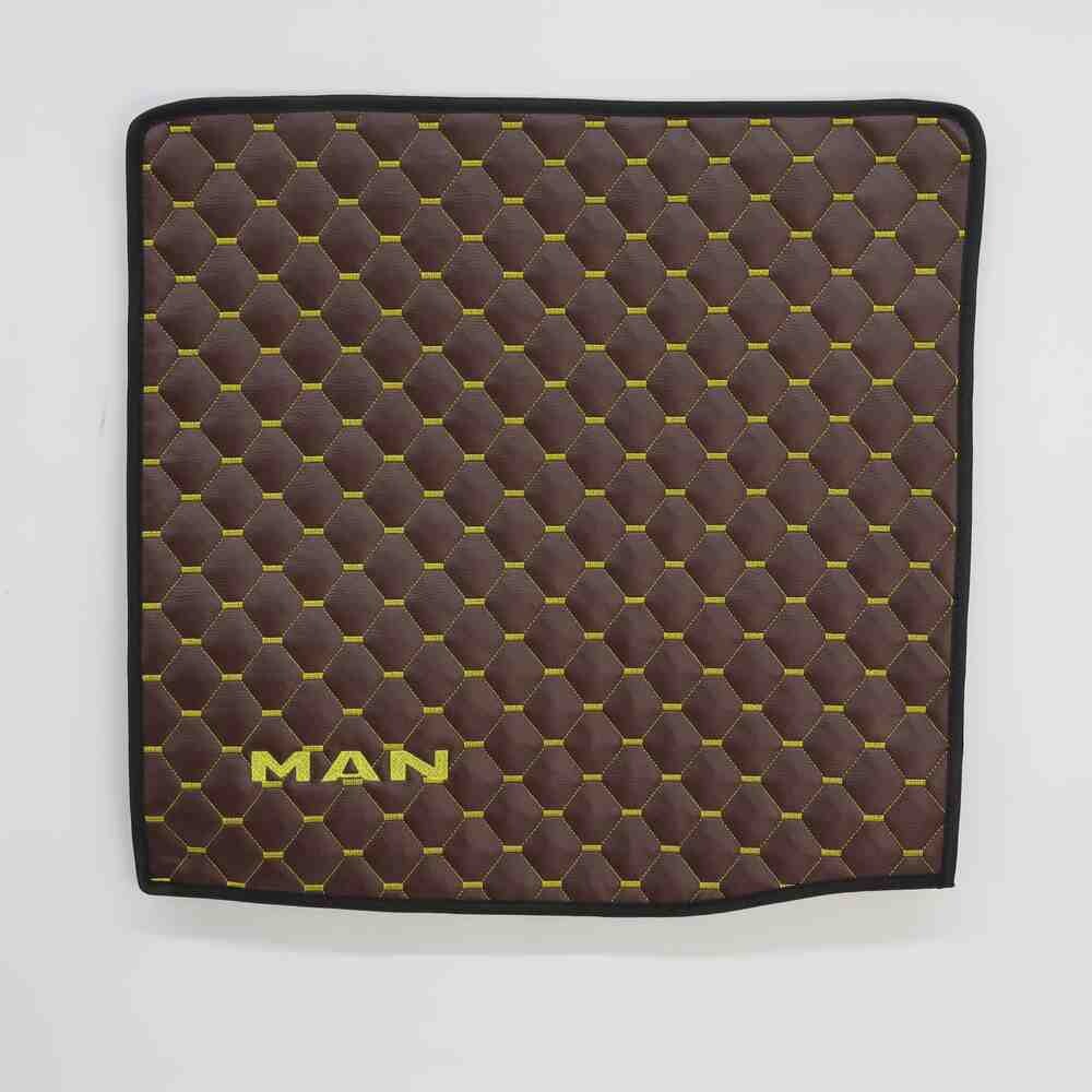 Коврик Экокожа MAN TGX 2008-2017; 1ящ., АКПП,МКПП.коричневый АСП