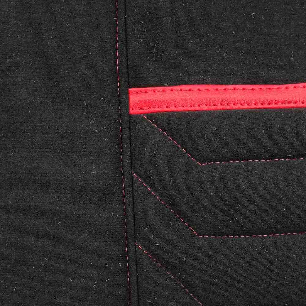 Чохол на сидіння SCANIA R,G,P (2004-2017) водій пілот - пас. складне, чорний