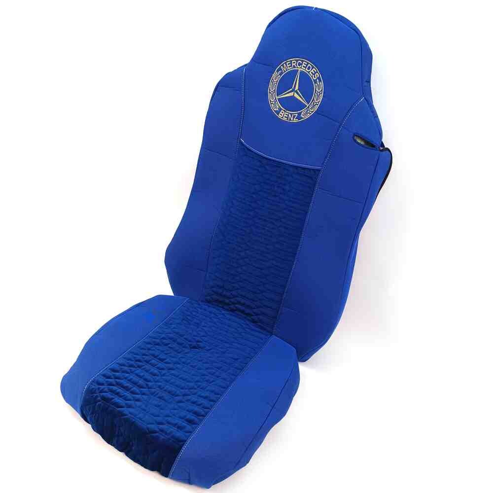 Чехол на сиденья KADIFE Велюр+Ткань Mercedes Axor Space /Actros 1844 синий Чехол на сиденья KADIFE Велюр+Ткань Mercedes Axor Space /Actros 1844 синий