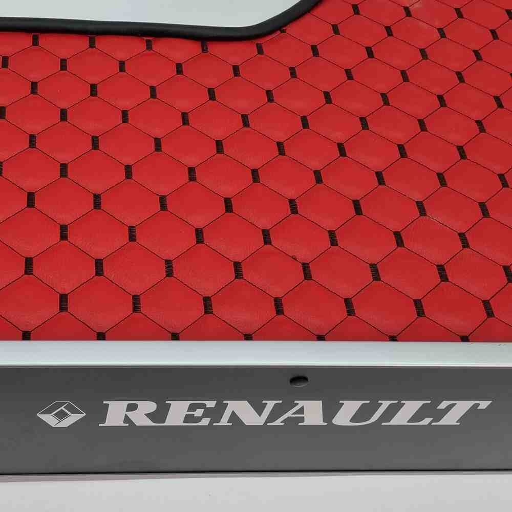 Полка кабины RENAULT Magnum (2001-2013)\3 ноги\красная\ST- Экокожа стёжка\