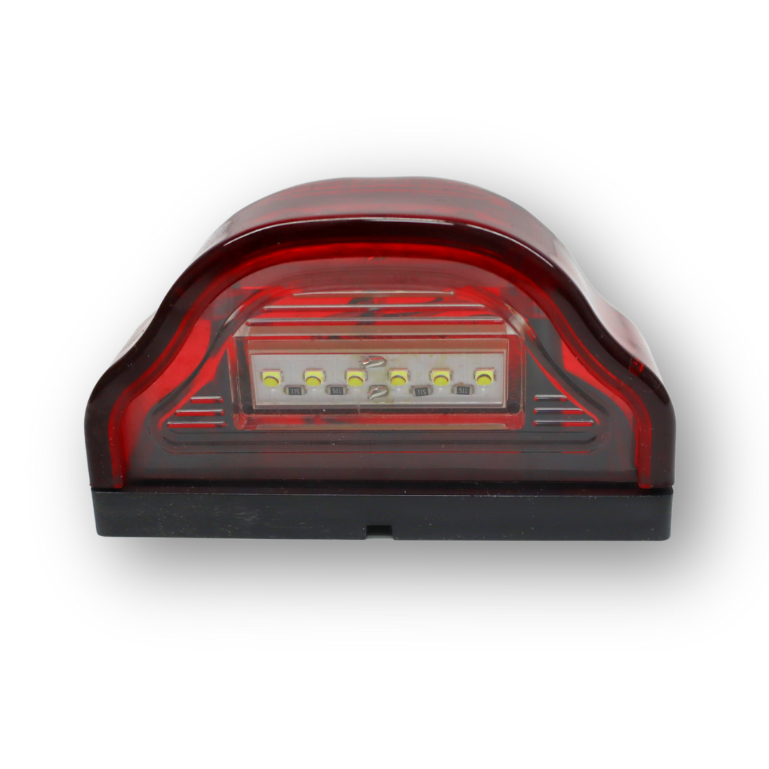Подсветка номера  красная LED с габаритом