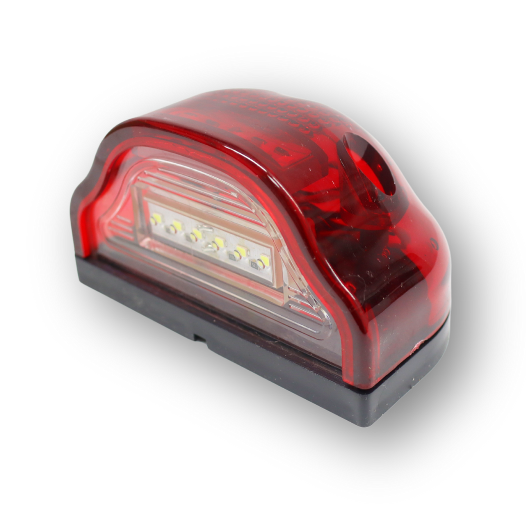 Подсветка номера  красная LED с габаритом