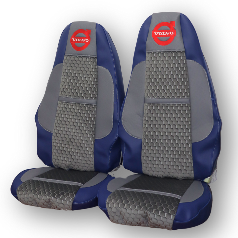 Чехол на сиденья Enterprise VOLVO FH FM (2002-2013) синий Чехол на сиденья Enterprise VOLVO FH FM (2002-2013) синий