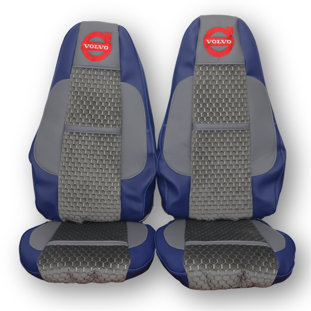 Чехол на сиденья Enterprise VOLVO FH FM (2002-2013) синий Чехол на сиденья Enterprise VOLVO FH FM (2002-2013) синий