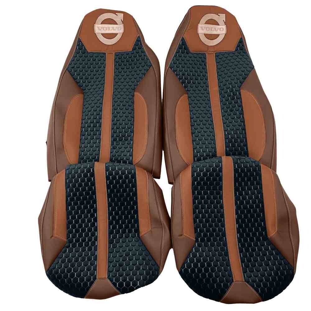 Чохол на сидіння Enterprise VOLVO FH FM (2002-2013)коричневий Чохол на сидіння Enterprise VOLVO FH FM (2002-2013)коричневий