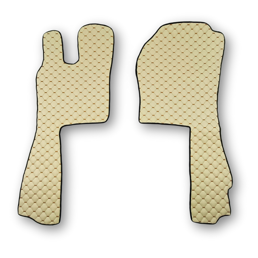 Килимок Екошкіра SCANIA G 2004-2016; бежевий, АСП Килимок Екошкіра SCANIA G 2004-2016; бежевий, АСП