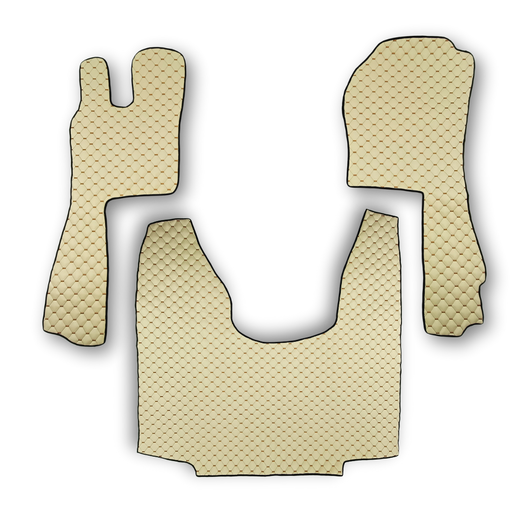 Килимок Екошкіра SCANIA G 2004-2016; бежевий, АСП Килимок Екошкіра SCANIA G 2004-2016; бежевий, АСП