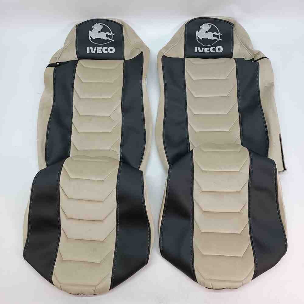 Чохол на сидіння Chess Велюр IVECO STRALIS з2003, E-CARGO,TRAKKER з 2008, чорний Чохол на сидіння Chess Велюр IVECO STRALIS з2003, E-CARGO,TRAKKER з 2008, чорний