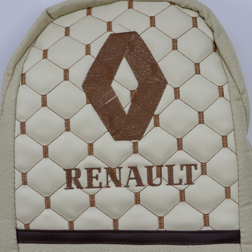 Чехол на сиденья KILIFI Renault Magnum, трасформер пассажирское сидение, Экокожа беж Чехол на сиденья KILIFI Renault Magnum, трасформер пассажирское сидение, Экокожа беж