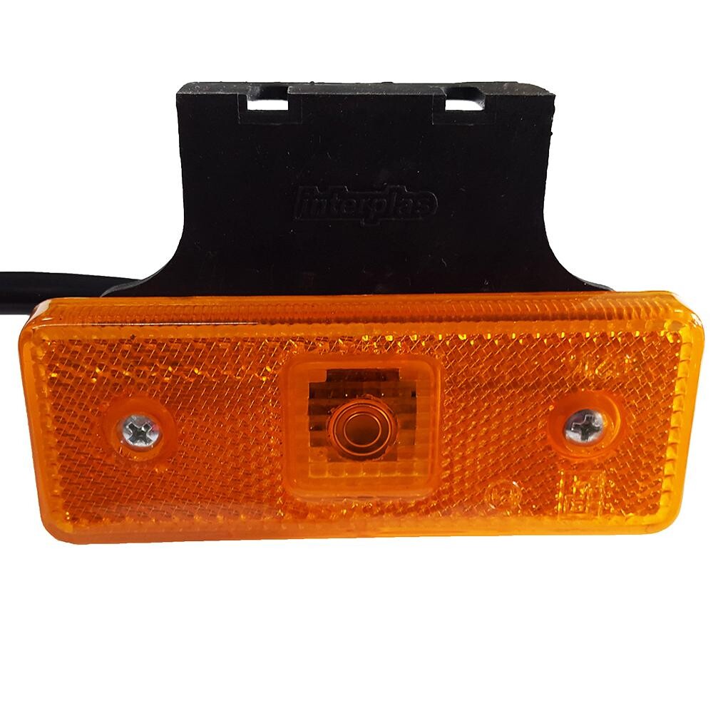 Ліхтар габаритний "гірлянда"(ламп.-W3W 24V (3W) W2, 1x9, 5d) жовтий з лампочкою \UA\