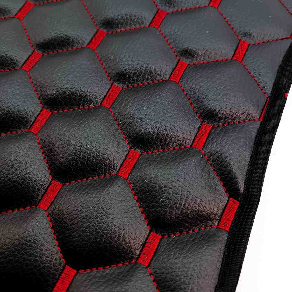 Килимок Екошкіра Scania P 2004-2016; чорний Килимок Екошкіра Scania P 2004-2016; чорний