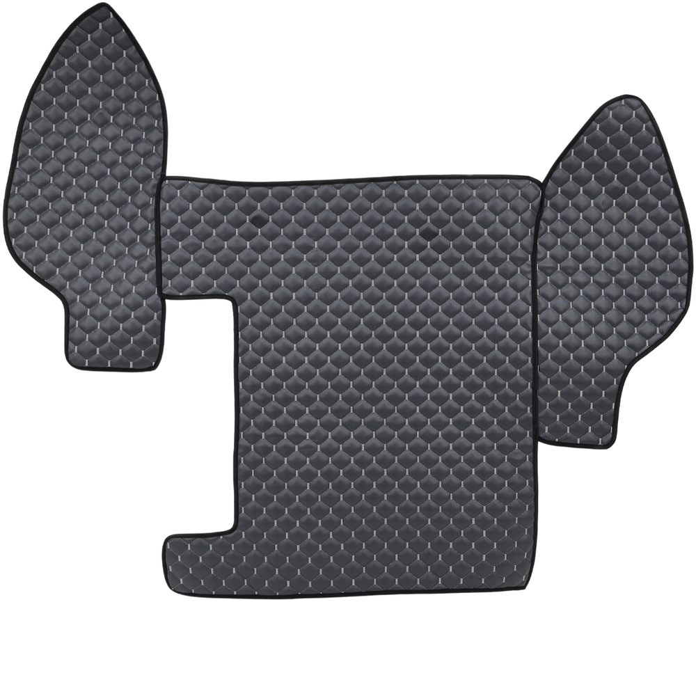 Килимок Екошкіра RENAULT Premium 2002-2005;АКПП,МКПП, сірий, Килимок Екошкіра RENAULT Premium 2002-2005;АКПП,МКПП, сірий,