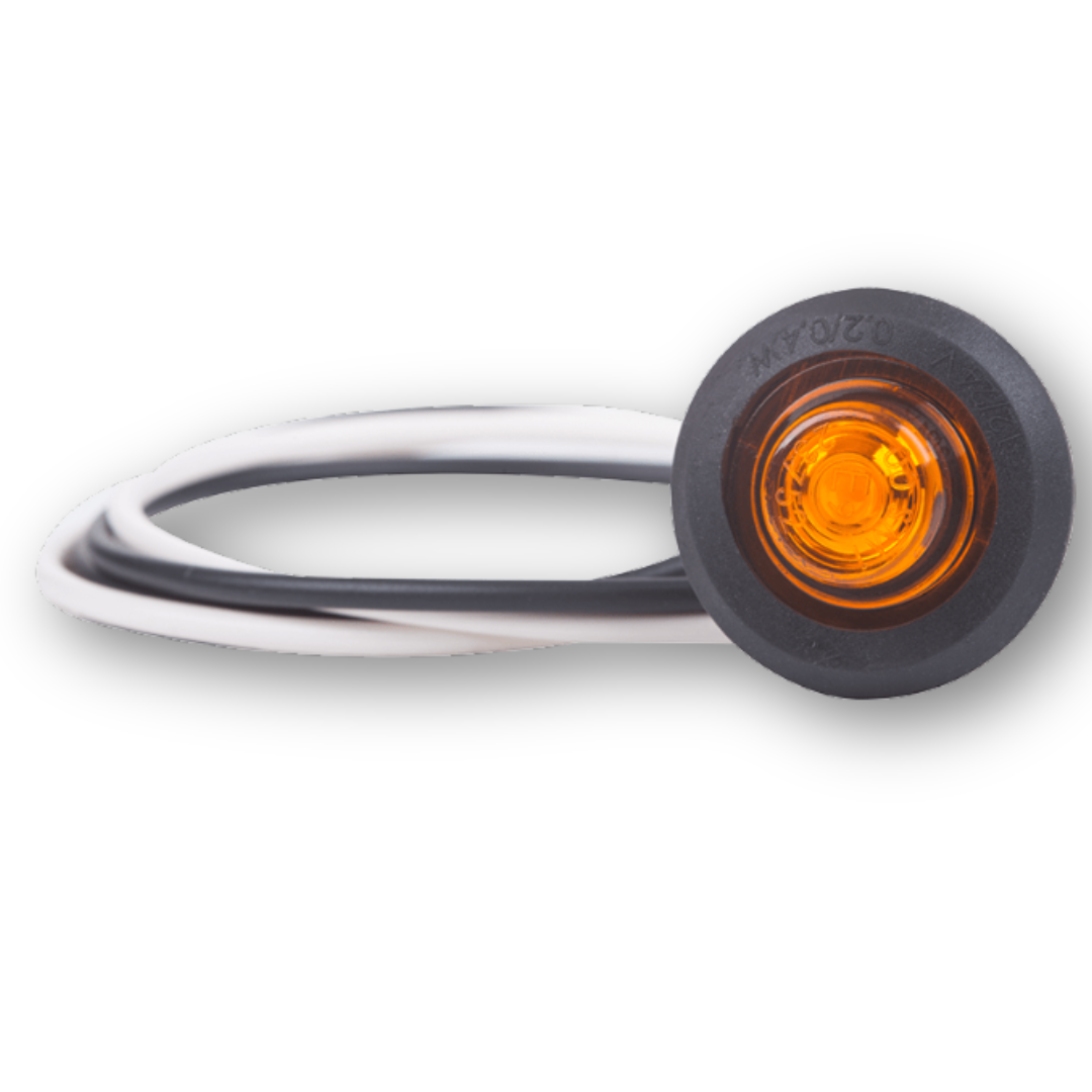 Габаритний ліхтар передній діодний жовтий Ø 19 12/24V HORPOL Габаритний ліхтар передній діодний жовтий Ø 19 12/24V HORPOL