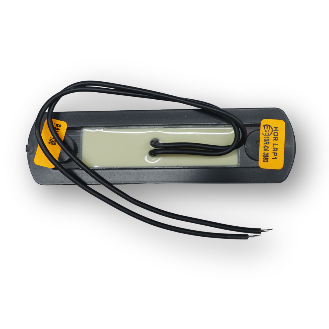 Ліхтар габаритний діодний білий 100x26 12/24V для монтажу на трубу HORPOL