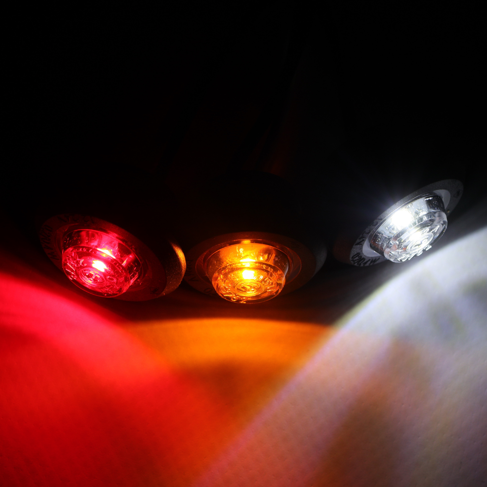 Габаритний ліхтар передній діодний білий Ø 19 12/24V HORPOL Габаритний ліхтар передній діодний білий Ø 19 12/24V HORPOL