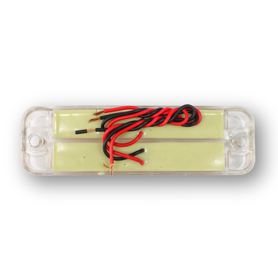 Ліхтар габаритний LED 2-х рядний жовто-білий Ліхтар габаритний LED 2-х рядний жовто-білий