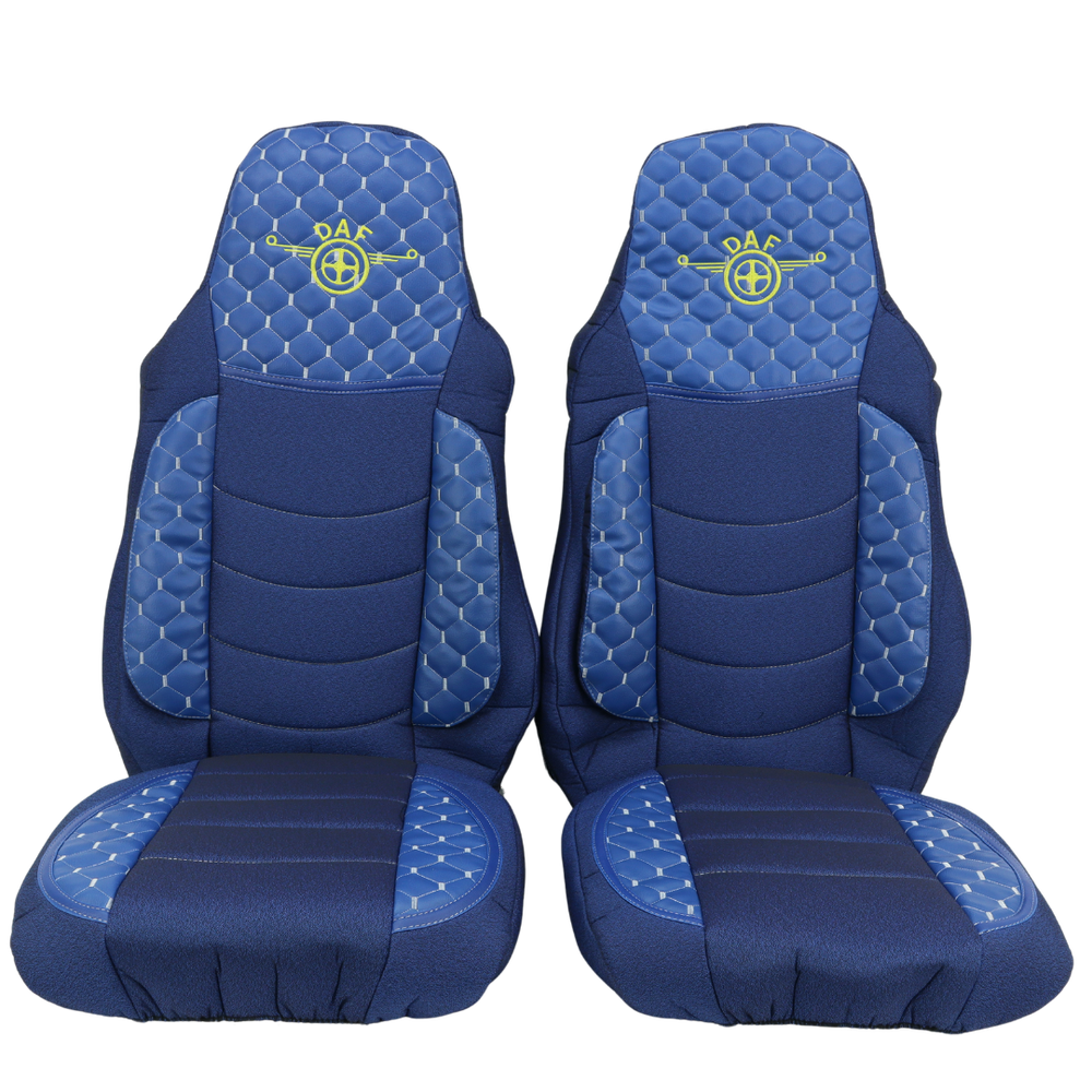 Чохол на сидіння KILIFІ DAF XF95 105 CF85 75 65 LF (2002-2012) синій Чохол на сидіння KILIFІ DAF XF95 105 CF85 75 65 LF (2002-2012) синій